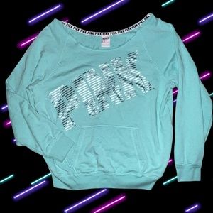 PINK Victoria’s Secret logo sweatshirt M